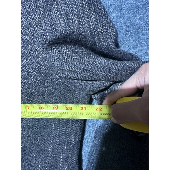 40R MANI by Armani Italy Men's Tan Geometric 100% Virgin Wool Sports Coat Jacket - Picture 4 of 9